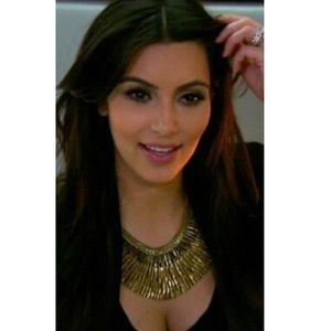 Pegasus necklace gold bronze. Stunning statement